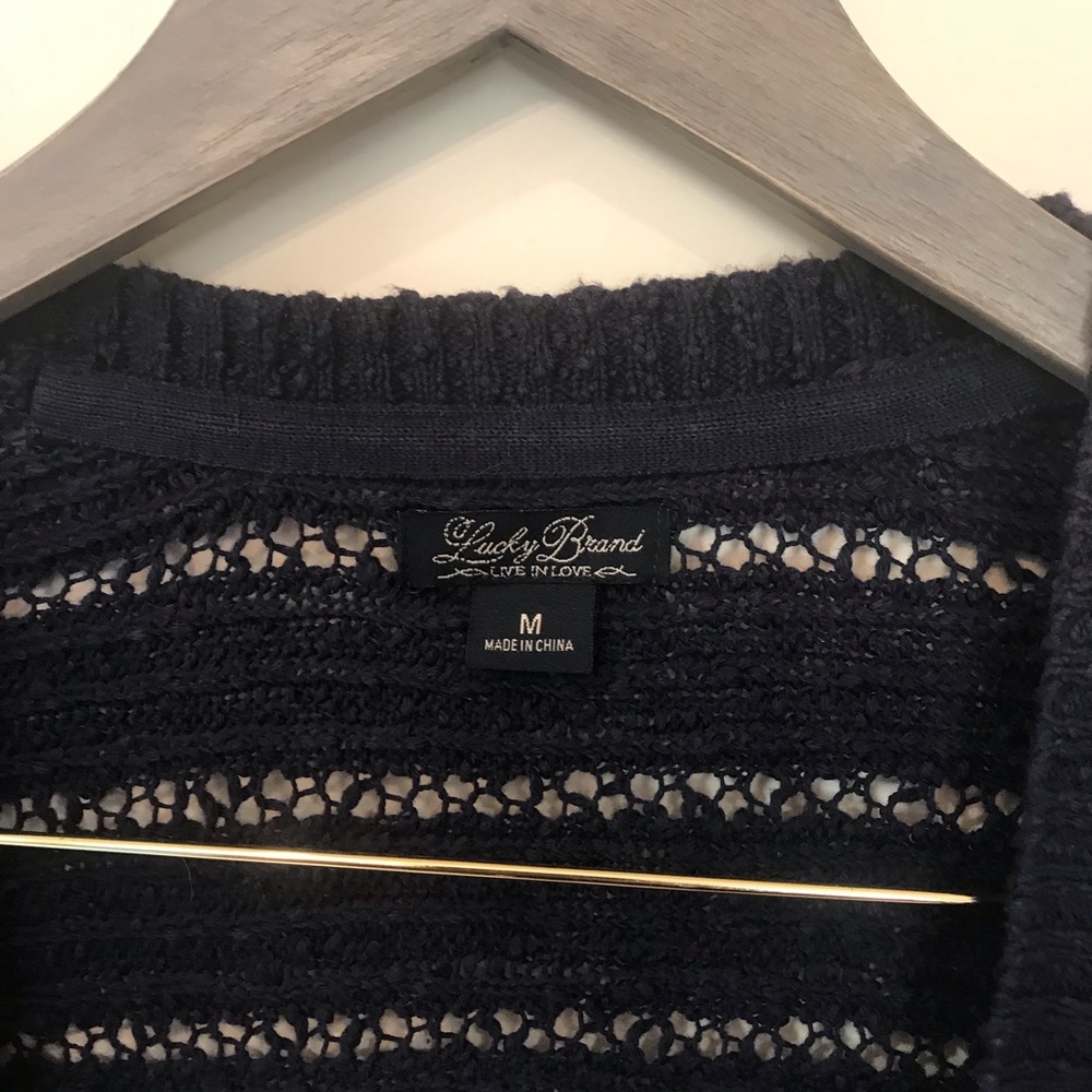 Lucky Brand sweater - Navy Blue